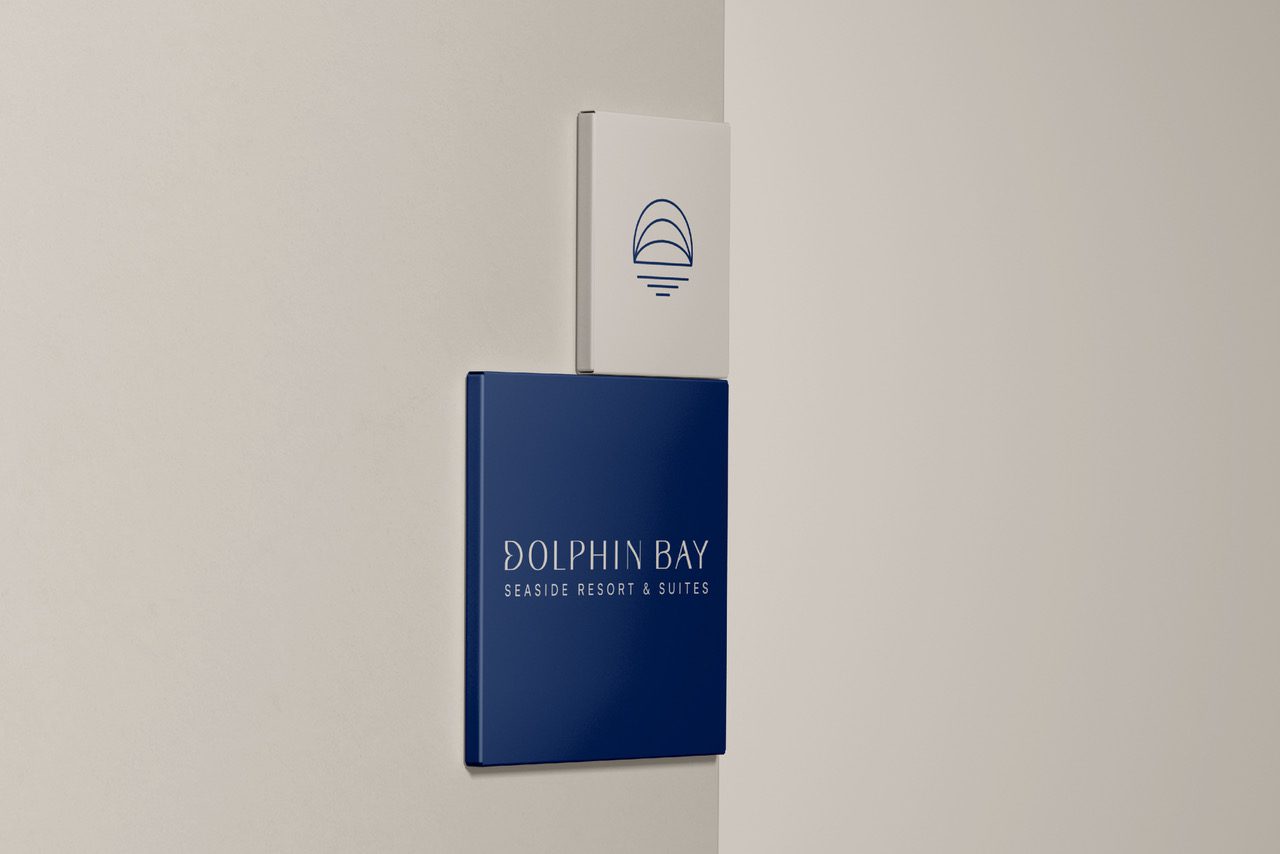 DOLPHIN_BAY HOTEL REBRANDING LOGO CORPORATE IDENTITY 1