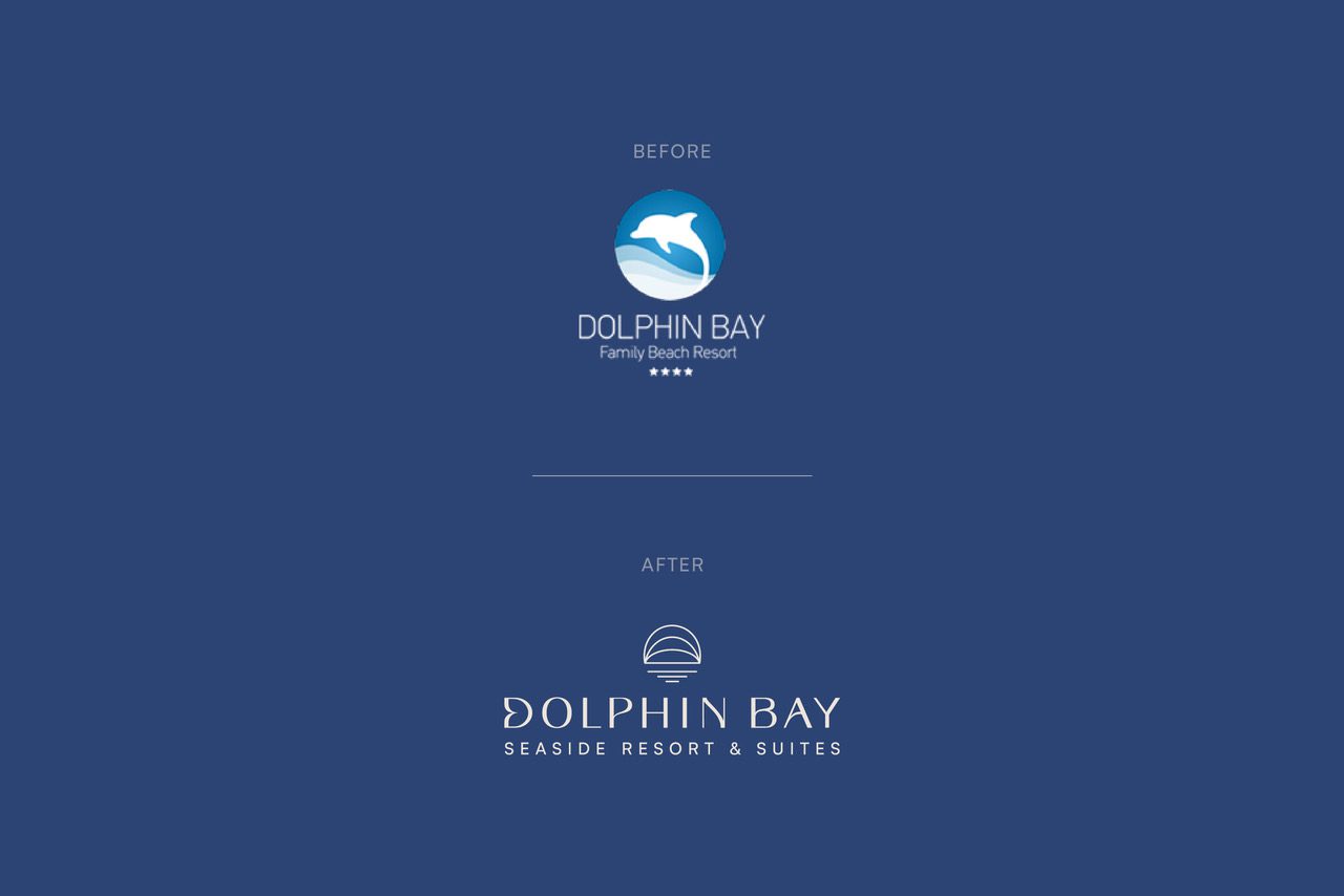 DOLPHIN_BAY HOTEL REBRANDING LOGO