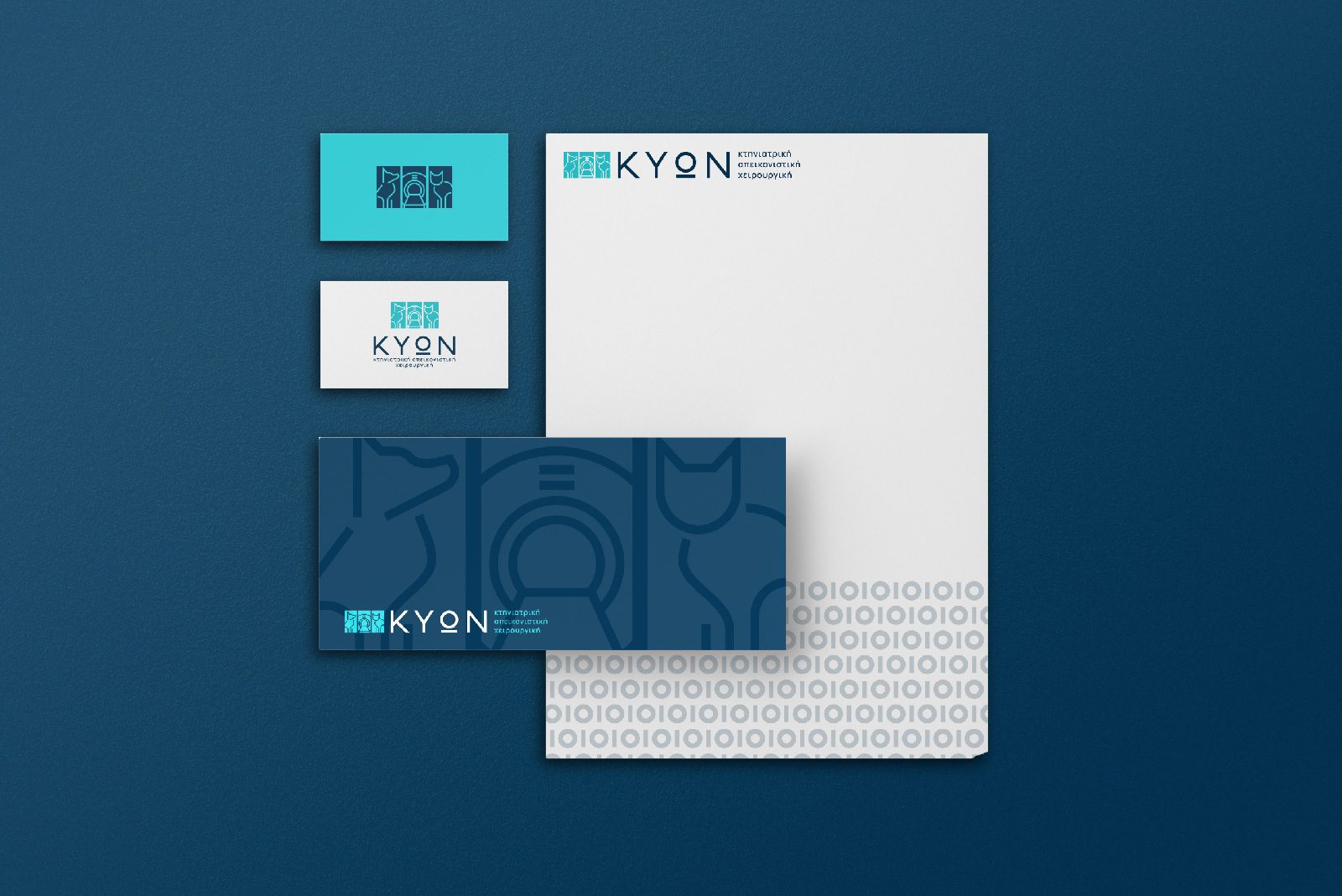 KYON BRANDING VETERINARY CLINIC LOGO DESIGN 4