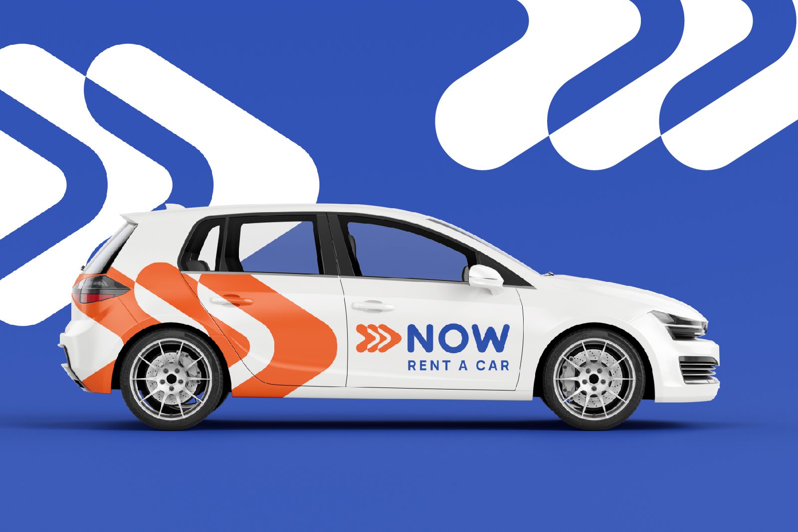 NOW RENT A CAR BRANDING CAR RENTAL