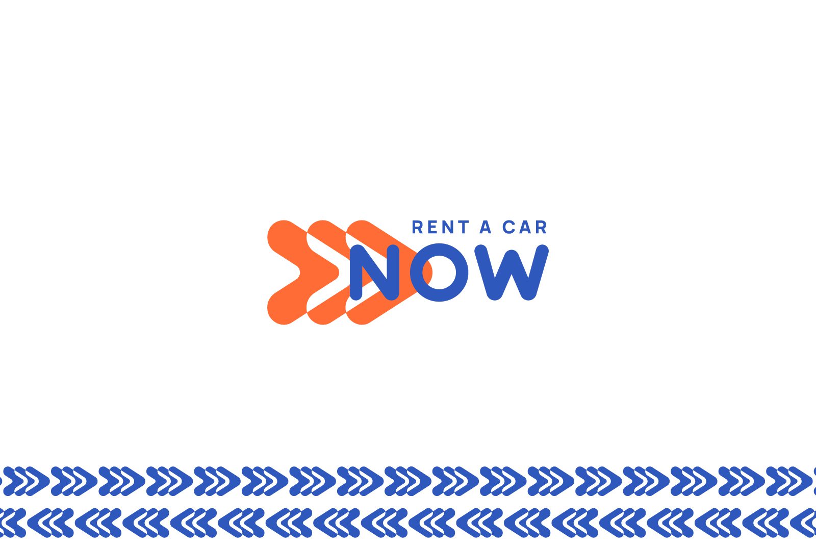 NOW RENT A CAR BRANDING RENT A CAR LOGO