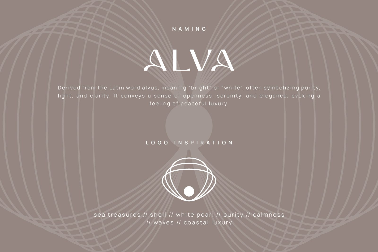 ALVA VILLAS BRANDING NAMING LOGO DESIGN AIRBNB HOTEL