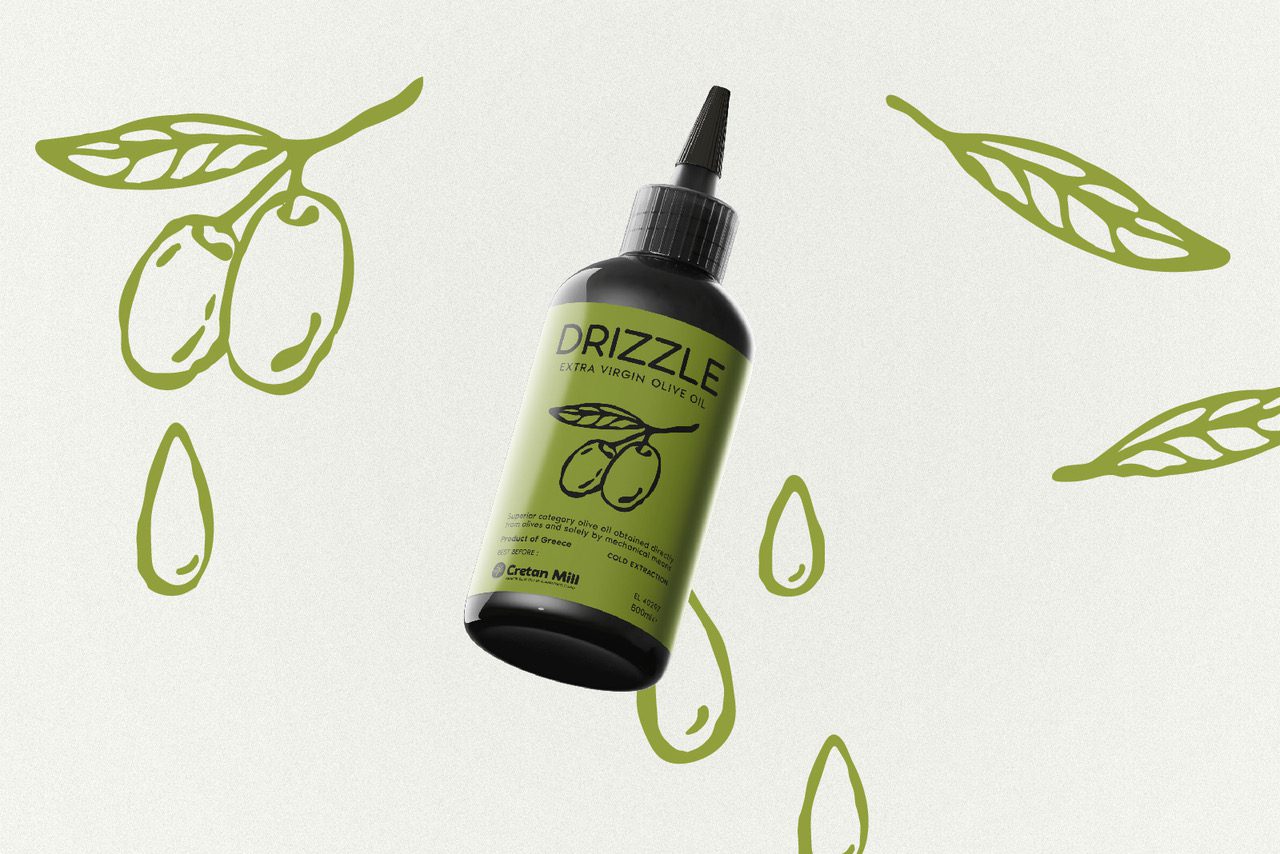OLIVE OIL drizzle packaging 3