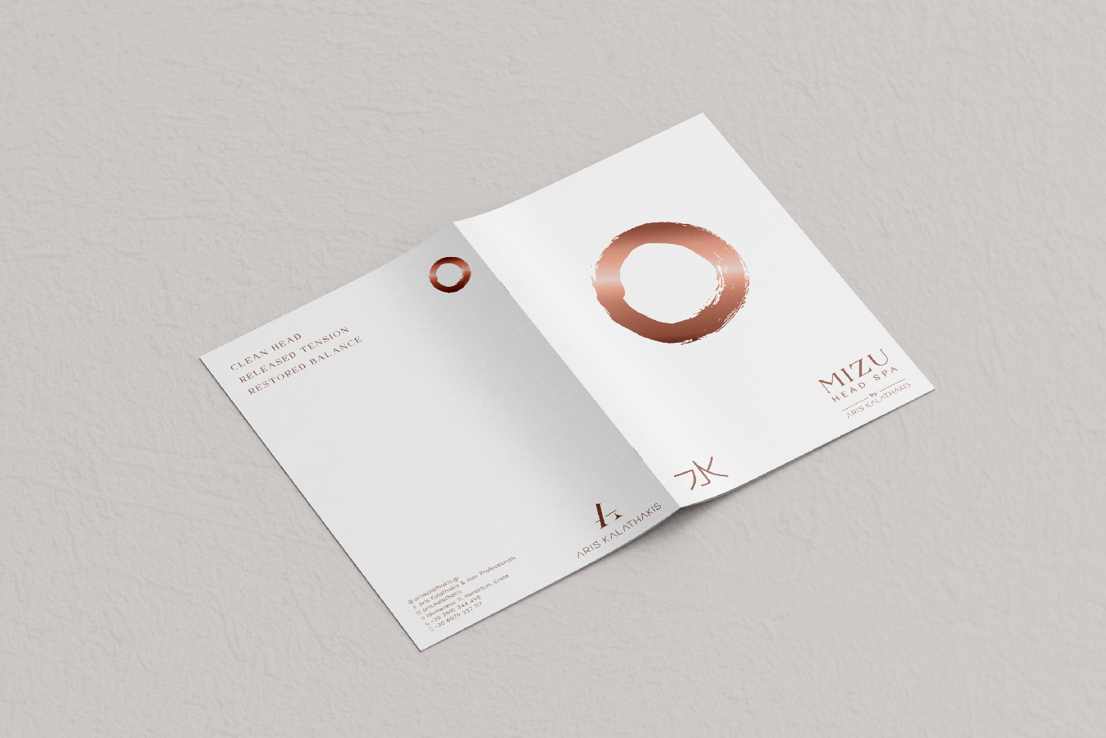 MIZU BROCHURE DESIGN ARIS KALATHAKIS 2