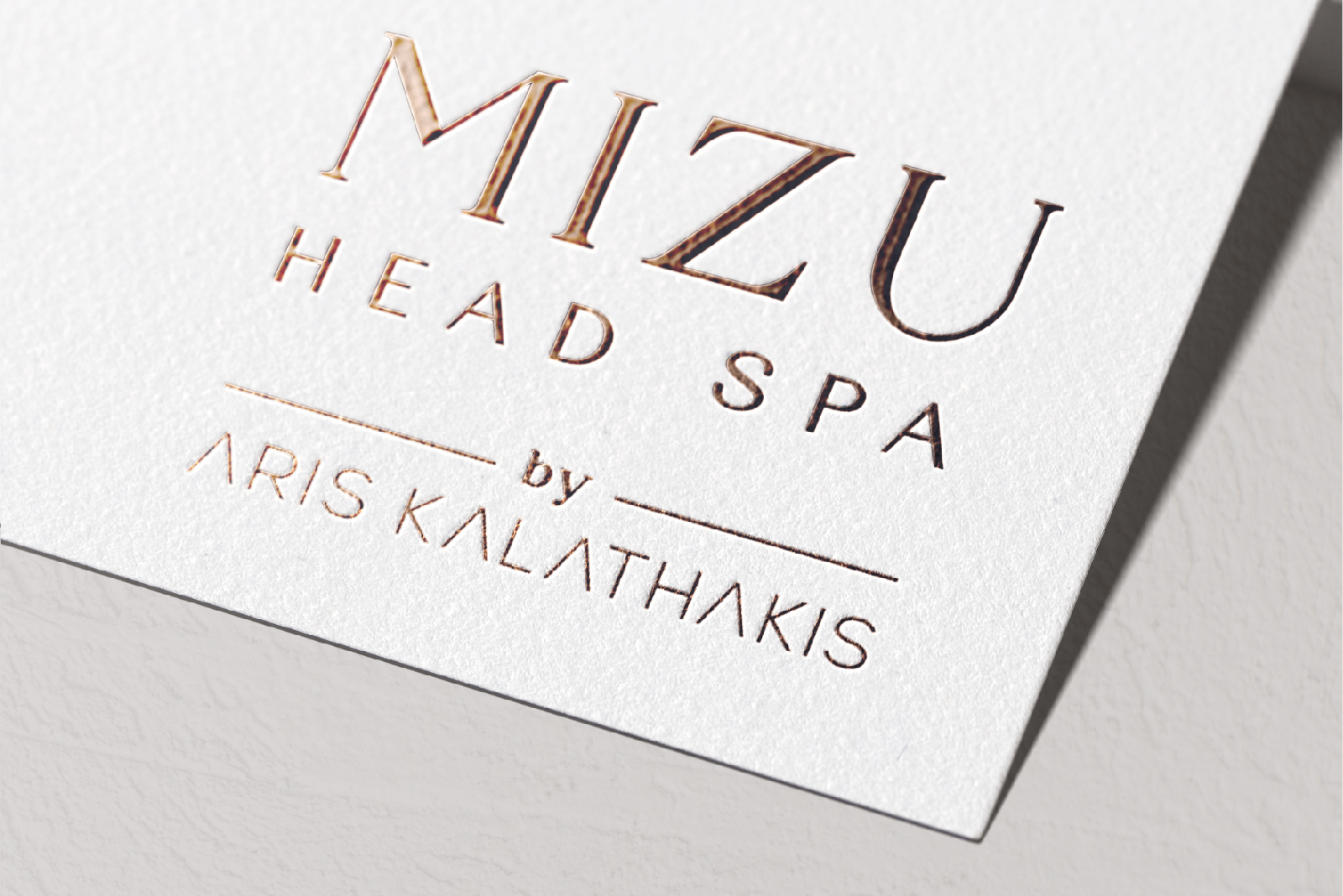 MIZU BROCHURE DESIGN ARIS KALATHAKIS HEAD SPA