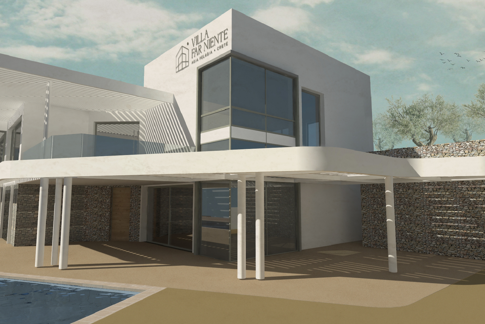 VILLAFARNIENTE BRANDING LOGO AGIA PELAGIA