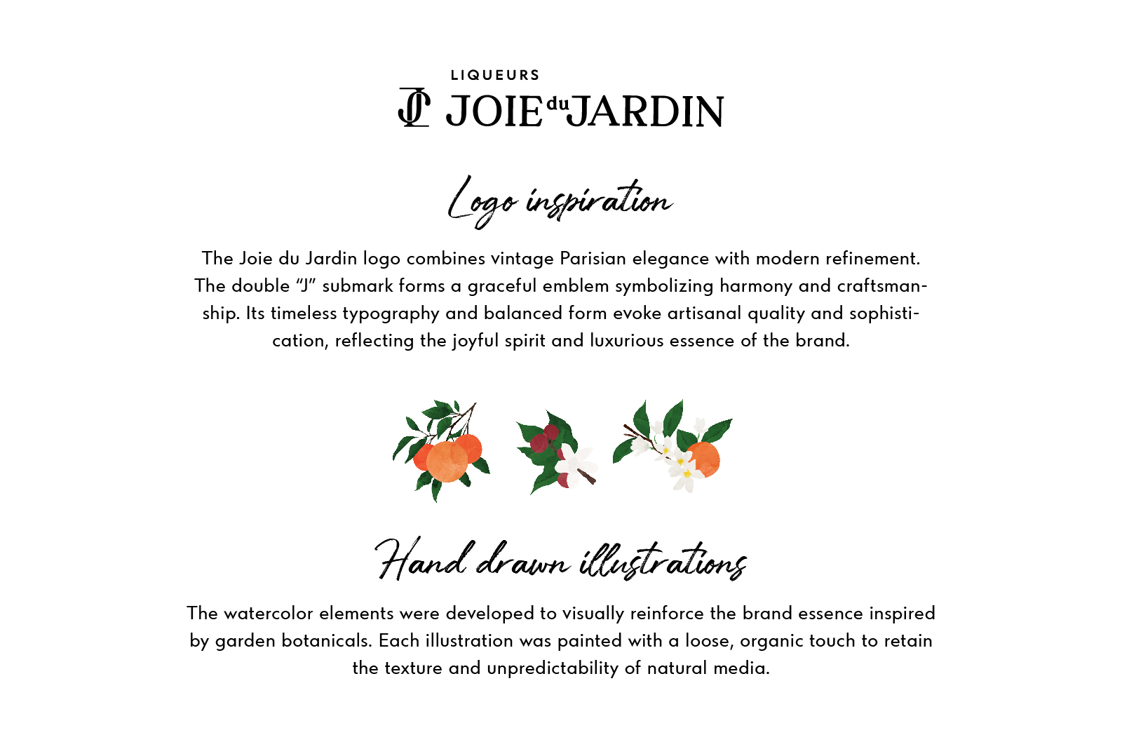 JOIE-DU-JARDIN PACKAGING BRANDING DESIGN LIGUERS